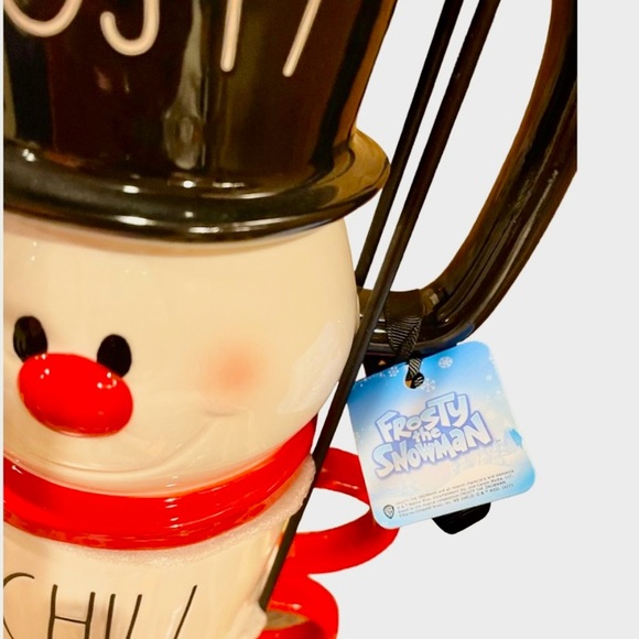 Rae Dunn Frosty the Snowman FROSTY, CHILL & SNOW Stacking Mug Set BRAND NEW!! - Picture 3 of 3